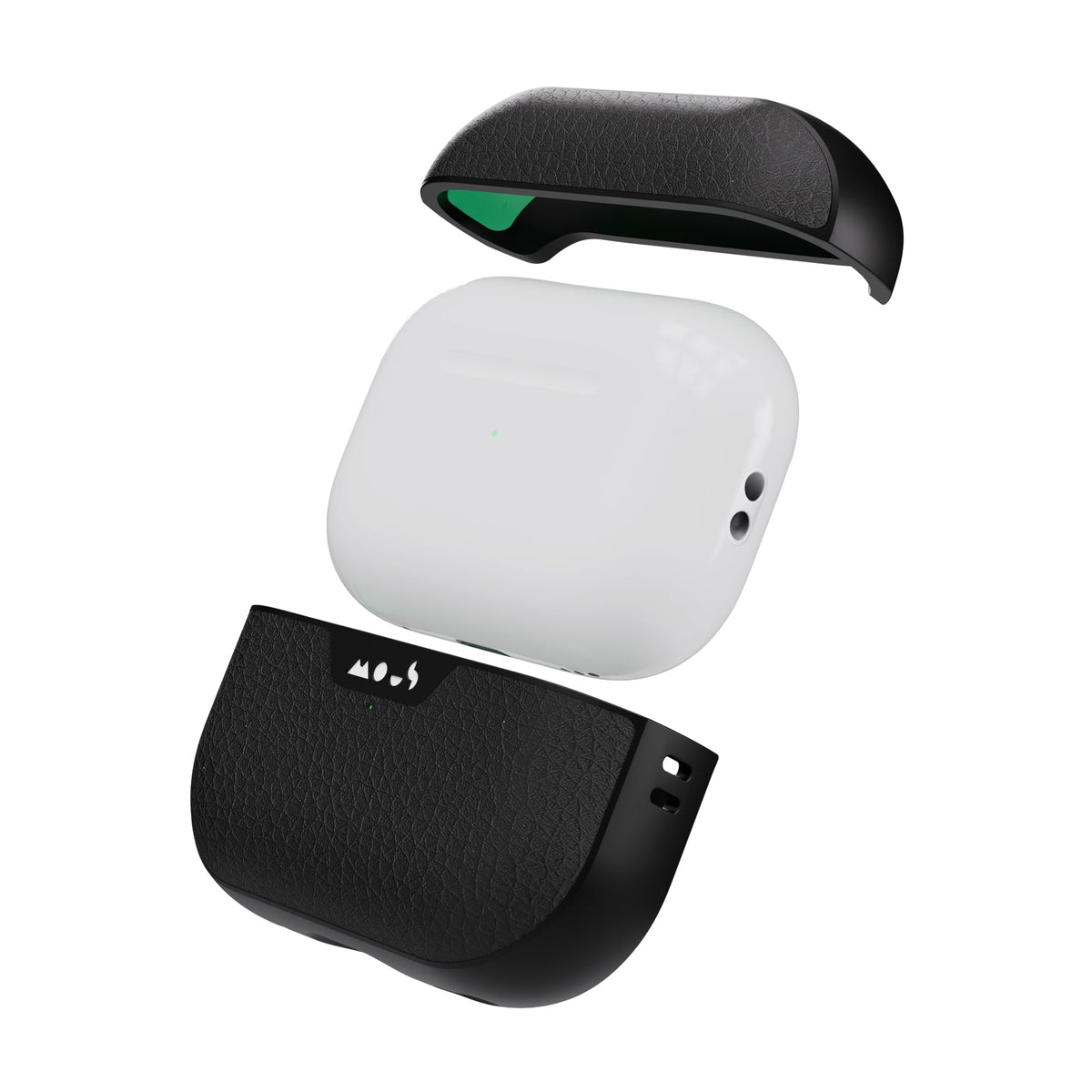 Black Leather AirPods Pro Case