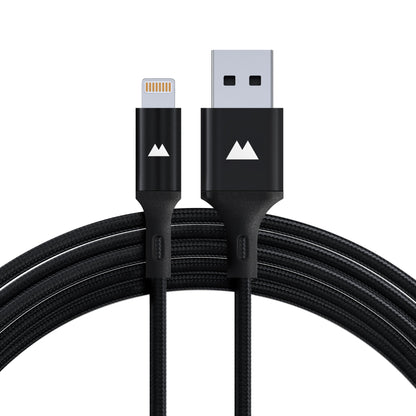 Apple iPhone certified charging cable lightning to USB-A safe quick fast charging long-lasting cable | 3m * hide-pdp
