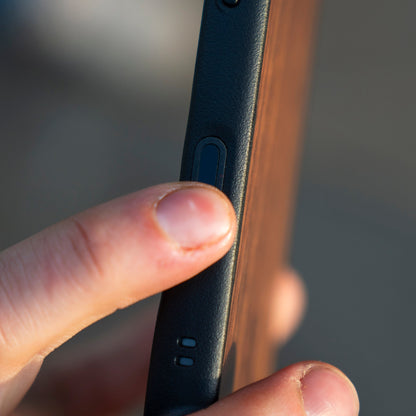 Walnut Protective Phone Case with Camera Control Button - Limitless