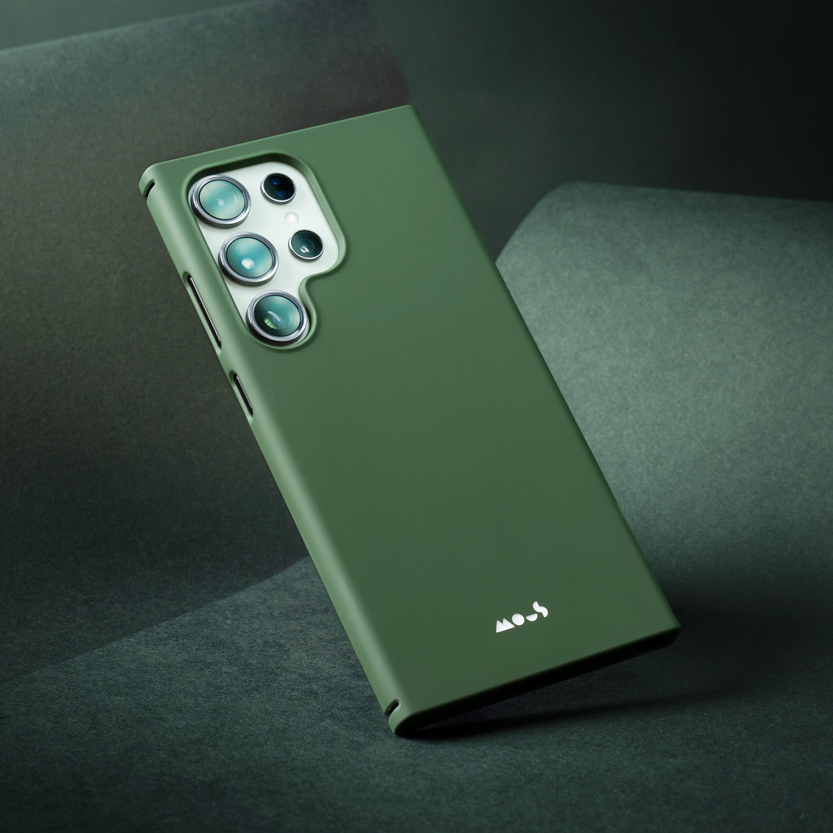 Super Thin Forest Green Minimalist Protective Samsung Galaxy S24 Phone Case | Galaxy S24 Ultra