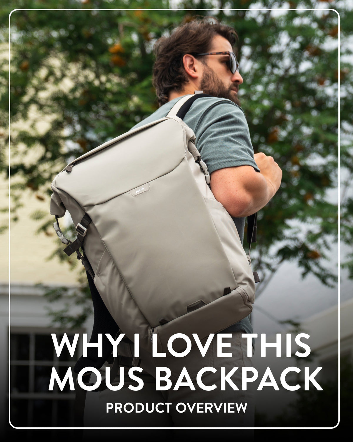 Stone Protective Roll Top  - Optimal Backpack
