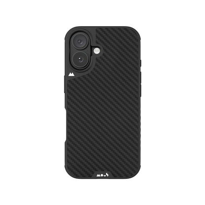 MagSafe compatible protective iPhone case carbon aramid | iPhone 16 Plus,iPhone 16