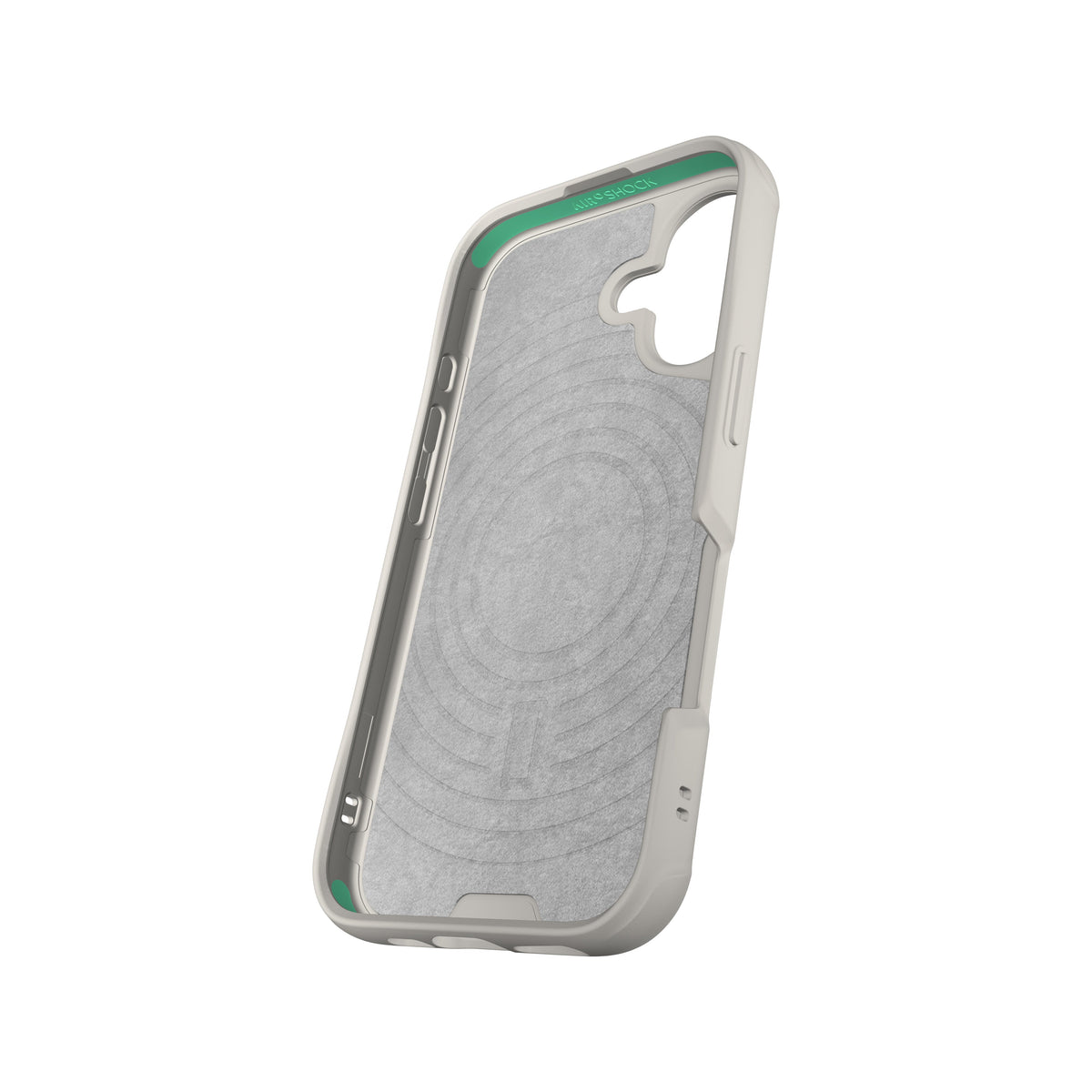 Magnetic MagSafe iPhone 16 protective case beige stone | iPhone 16,iPhone 16 Plus