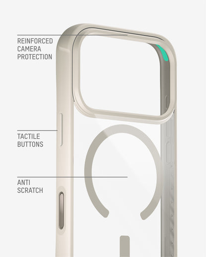 Clarity Phone Case - Stone