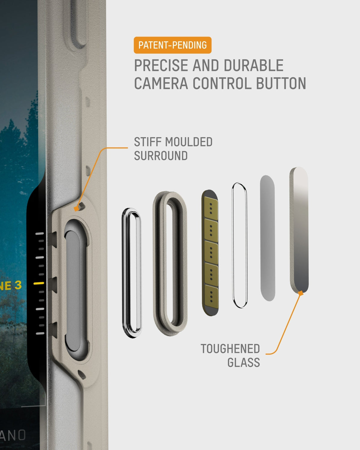 Clarity Phone Case - Stone